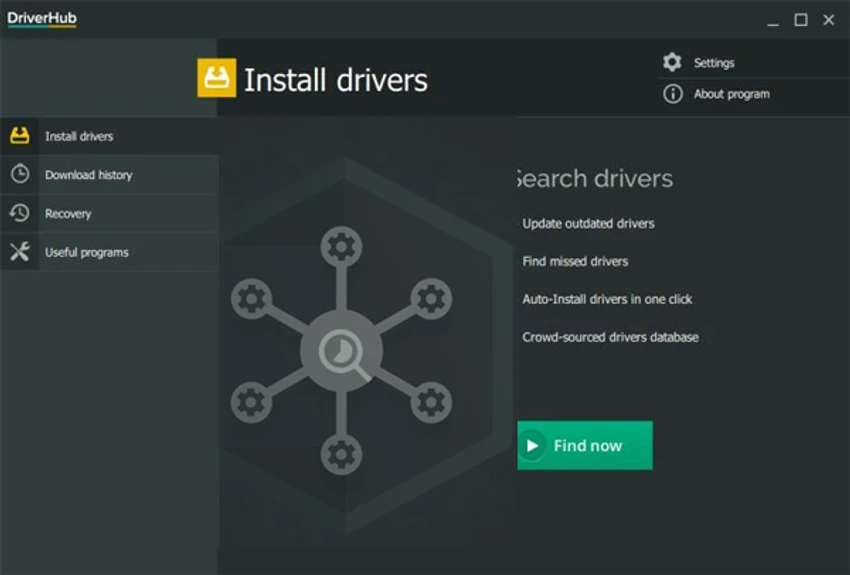DriverHub screenshot