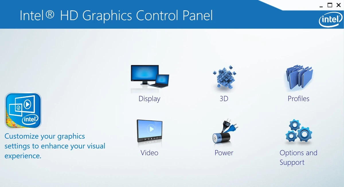 Intel Graphics Driver screenshot