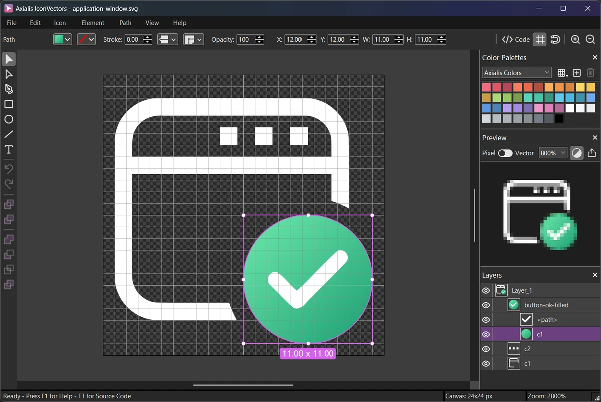 Axialis IconVectors screenshot