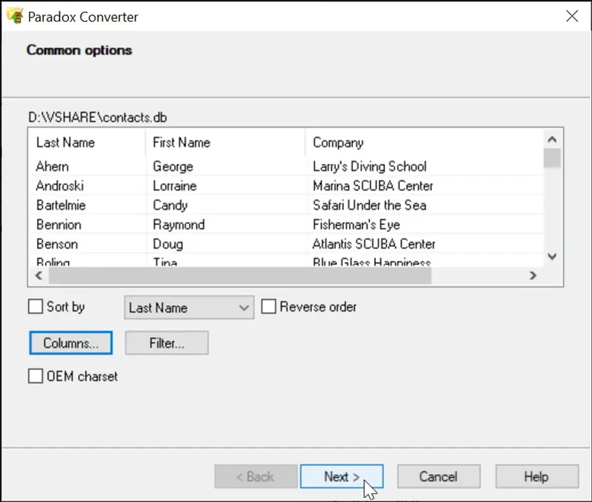 Paradox Converter screenshot
