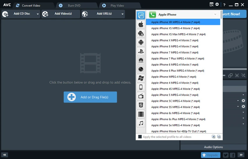 Any video Converter screenshot