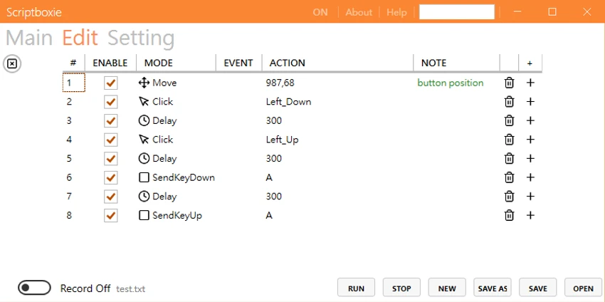 Scriptboxie screenshot
