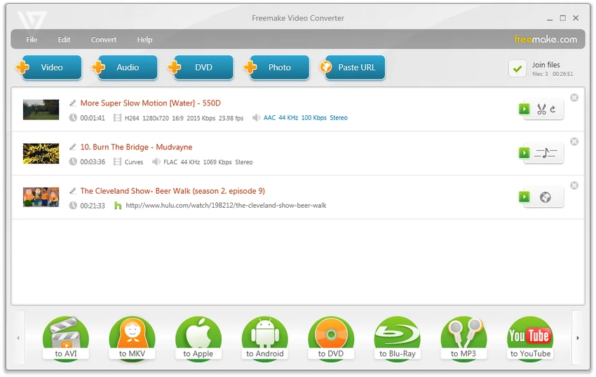 Freemake Video Converter screenshot