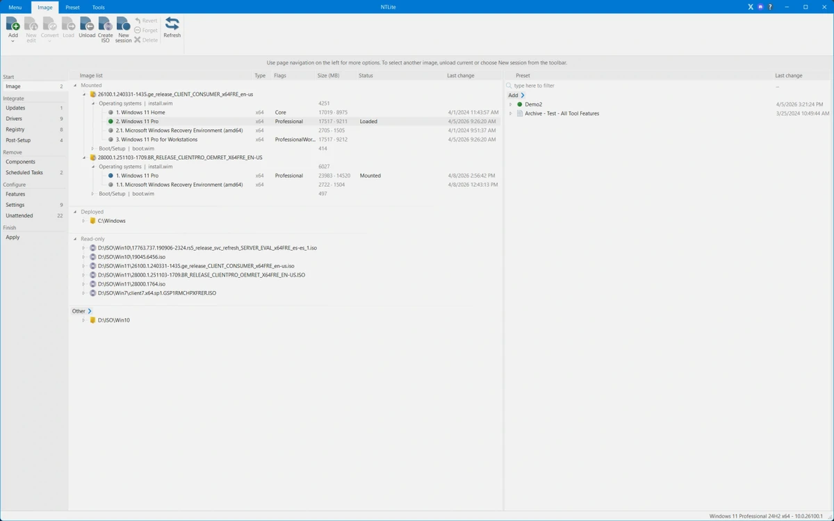 NTLite screenshot