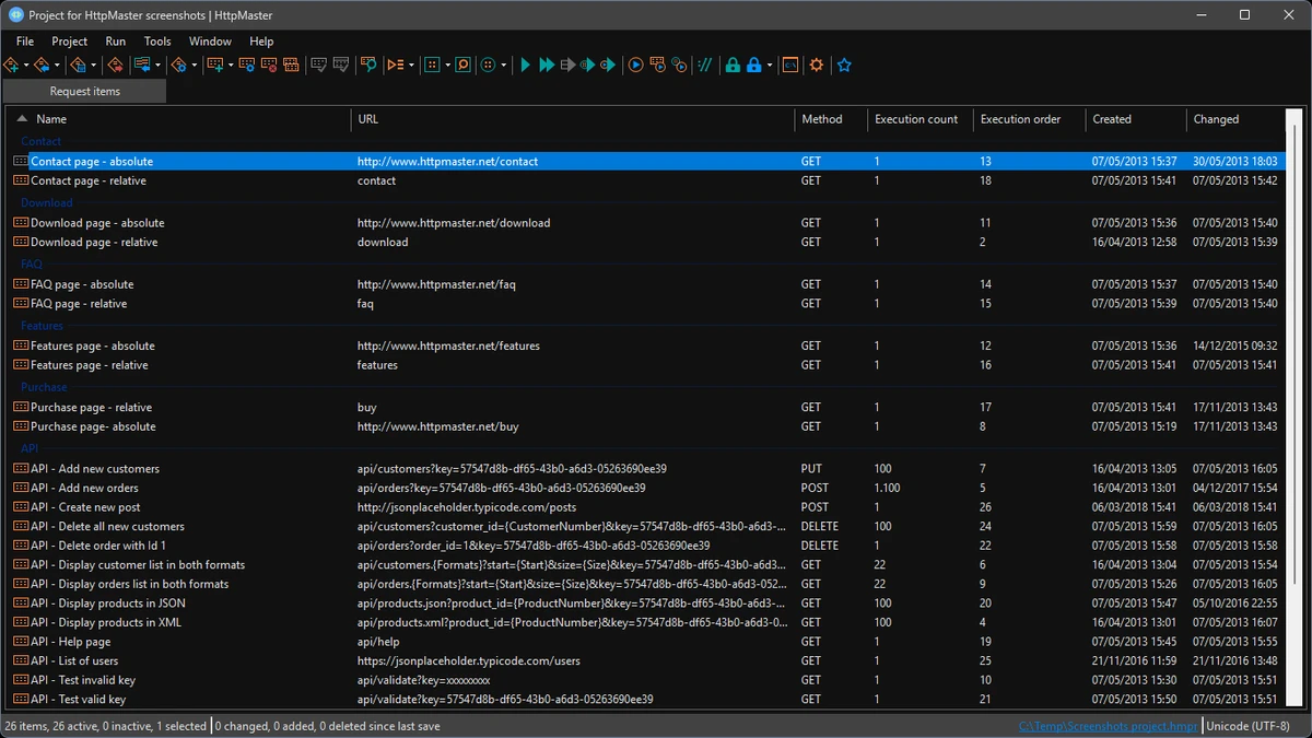 HttpMaster Professional screenshot