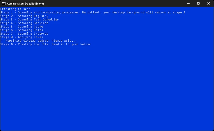 DoesNotBelong screenshot