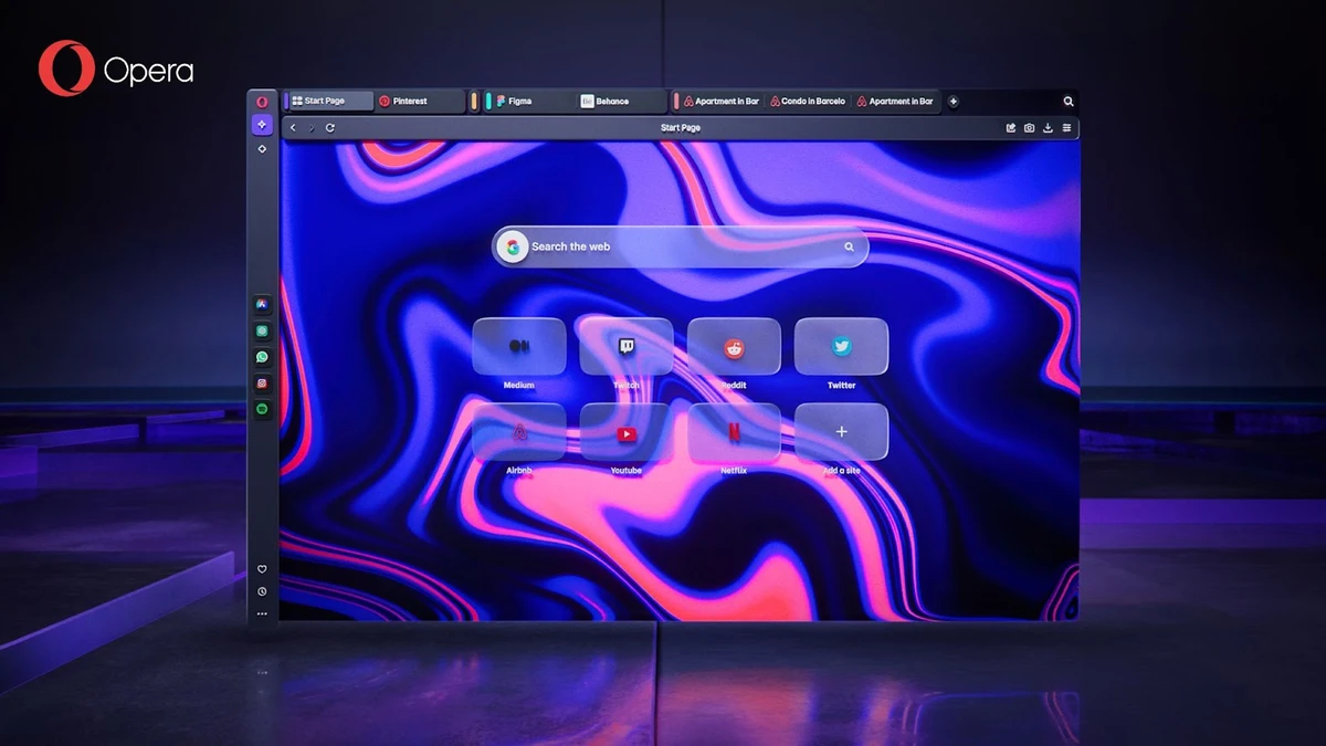 Opera One screenshot
