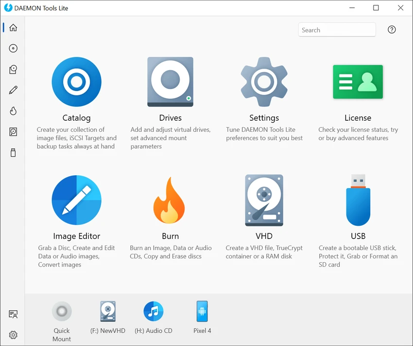 DAEMON Tools Lite screenshot