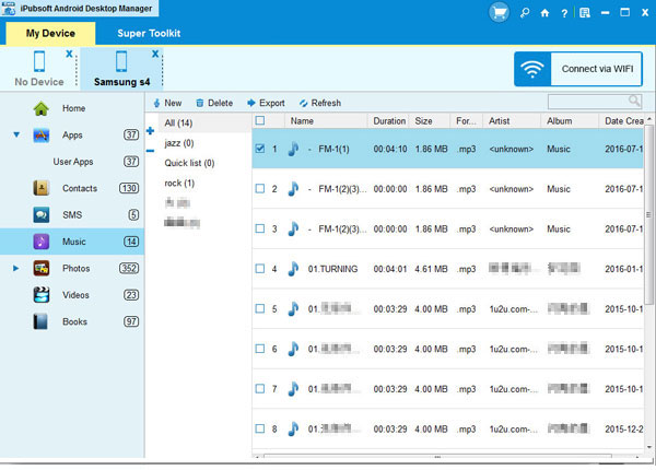 iPubsoft Android Desktop Manager screenshot