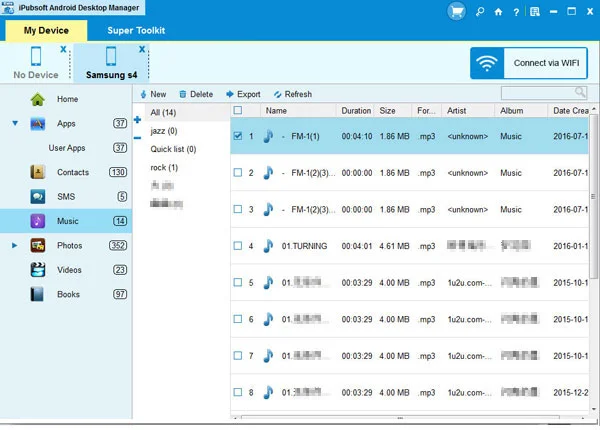 iPubsoft Android Desktop Manager screenshot