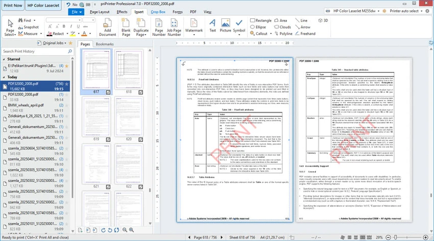 priPrinter Professional screenshot