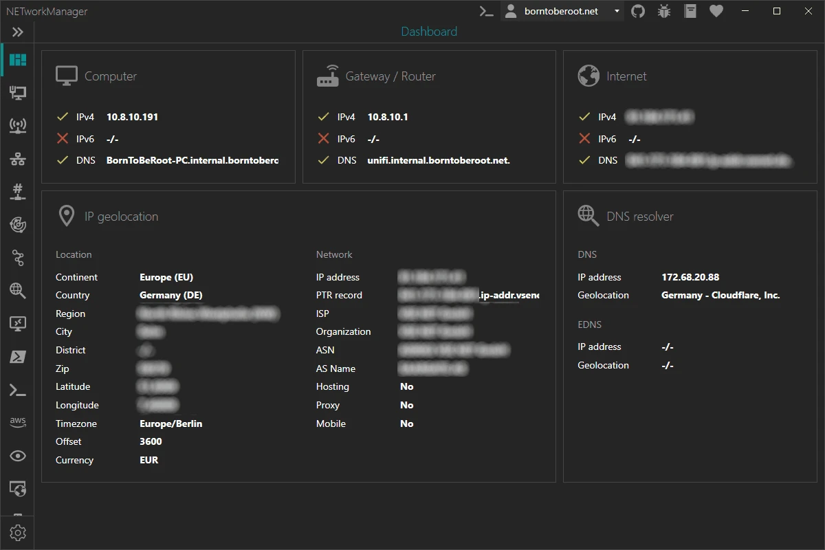 NETworkManager screenshot