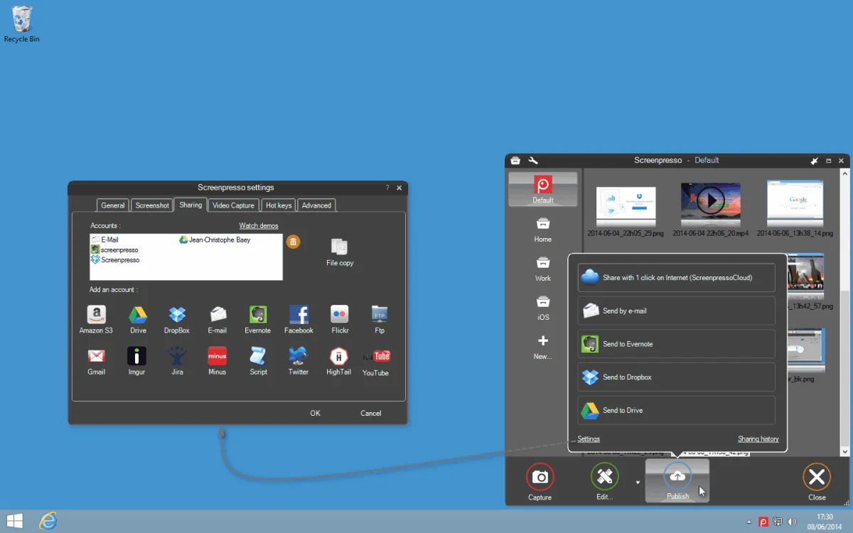 Screenpresso screenshot