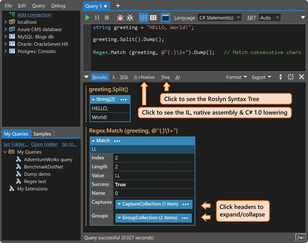 LINQPad screenshot