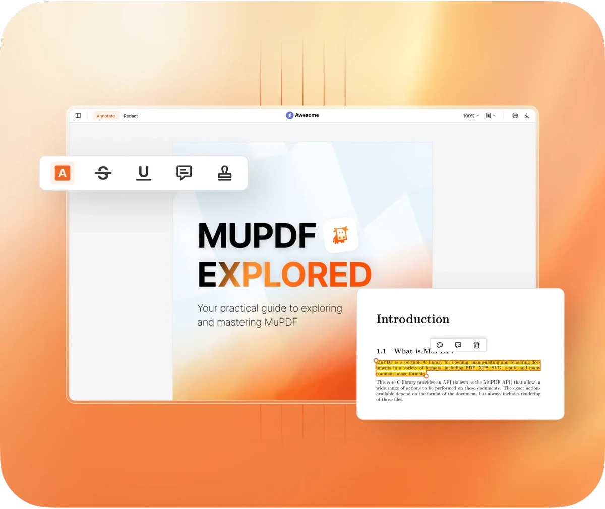 MuPDF screenshot