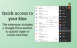 Black Menu for Google screenshot