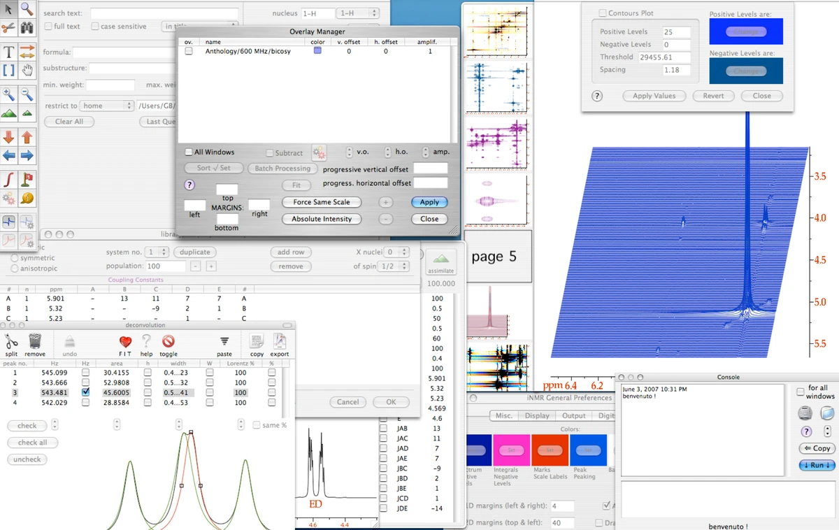 iNMR screenshot