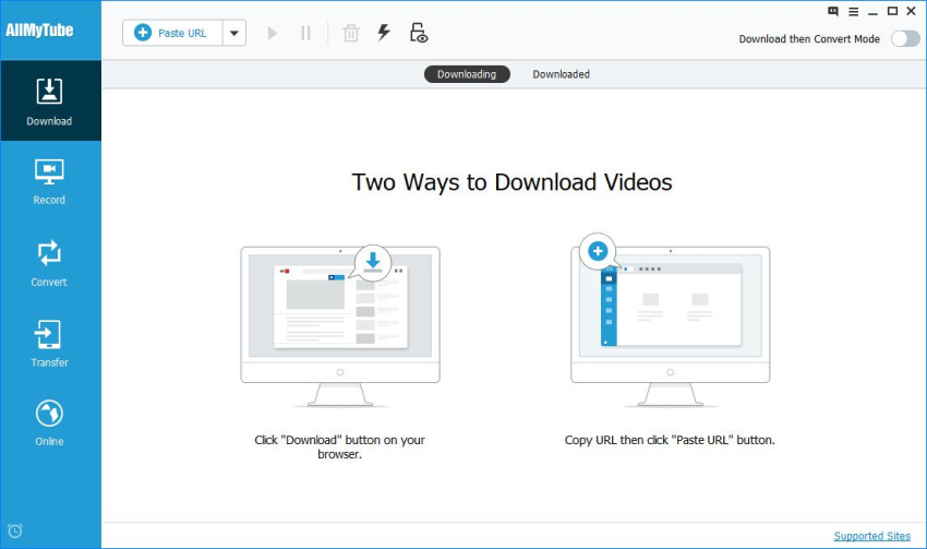 Wondershare AllMyTube screenshot