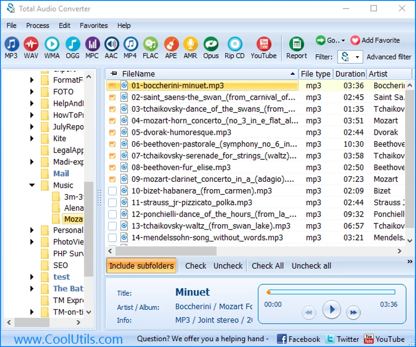 Total Audio Converter screenshot