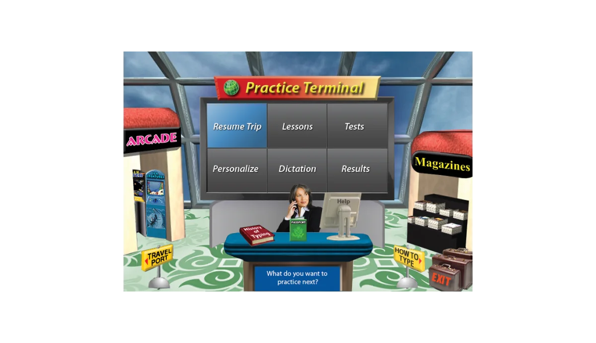 Typing Instructor Platinum screenshot