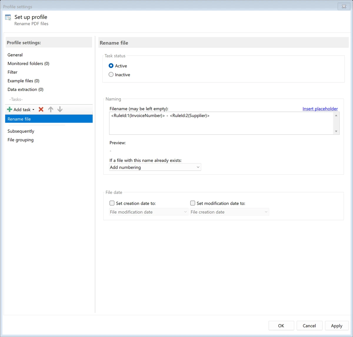 Automatic PDF Processor screenshot