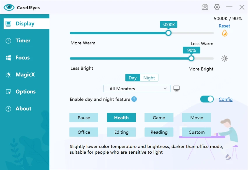 CareUEyes Pro screenshot