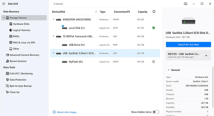 Disk Drill screenshot
