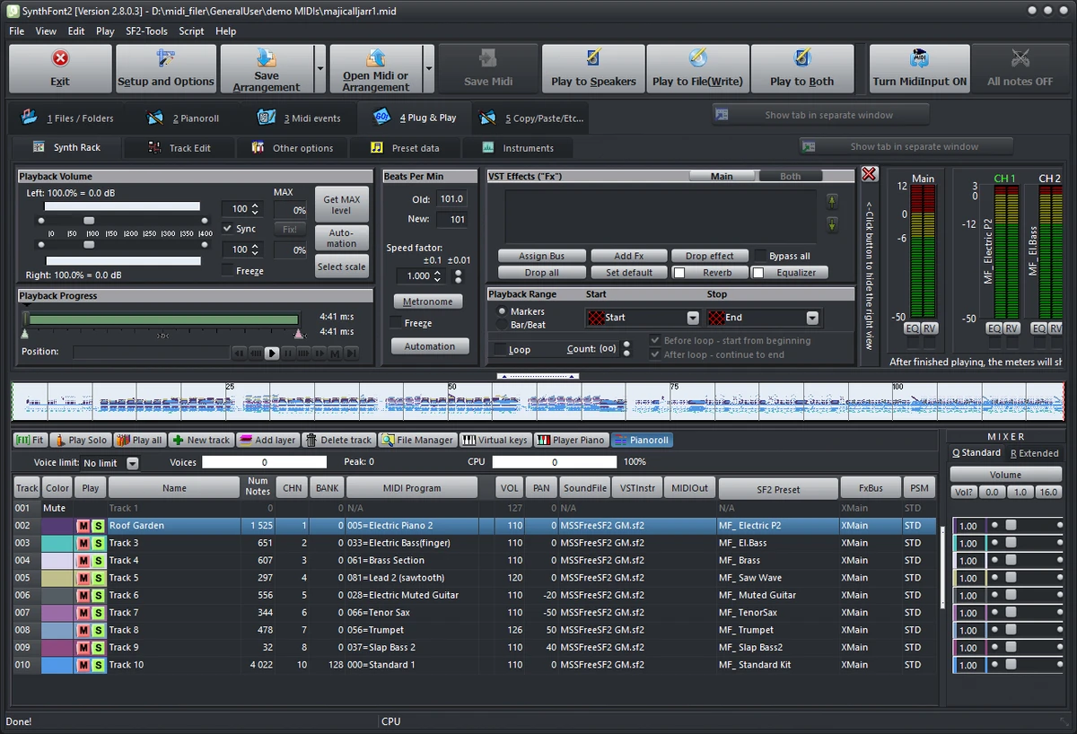 SynthFont2 screenshot
