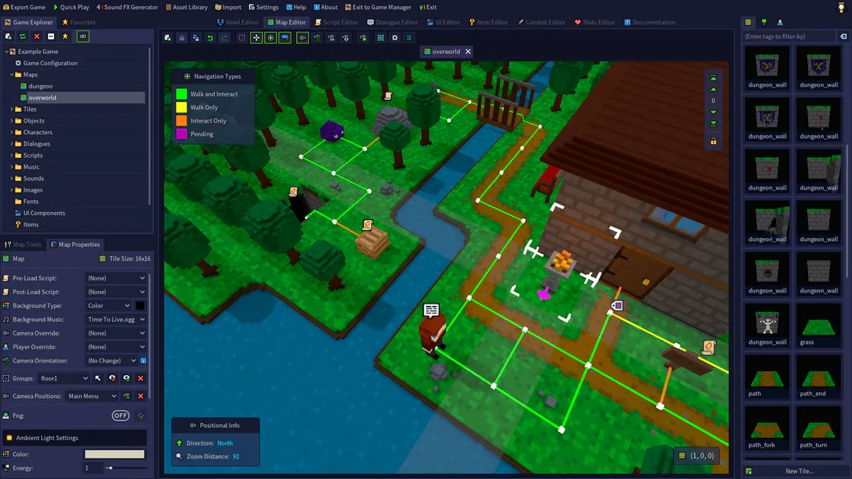 Godot Game Engine screenshot