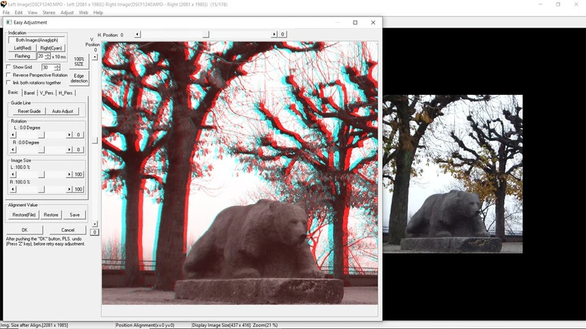 StereoPhoto Maker screenshot