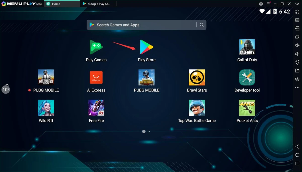 MEmu Android Emulator screenshot