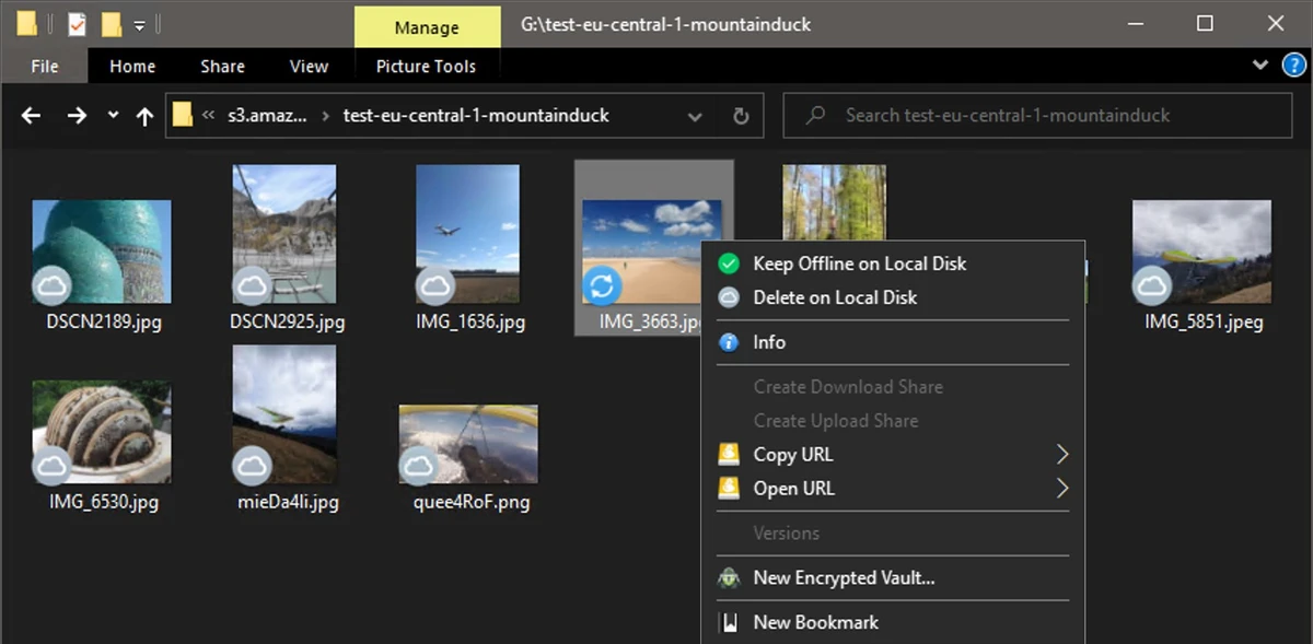 Mountain Duck screenshot