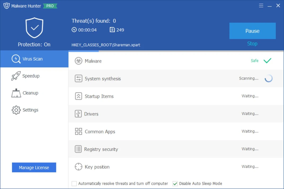 Glary Malware Hunter screenshot