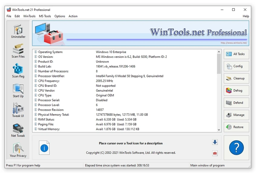 XtraTools screenshot