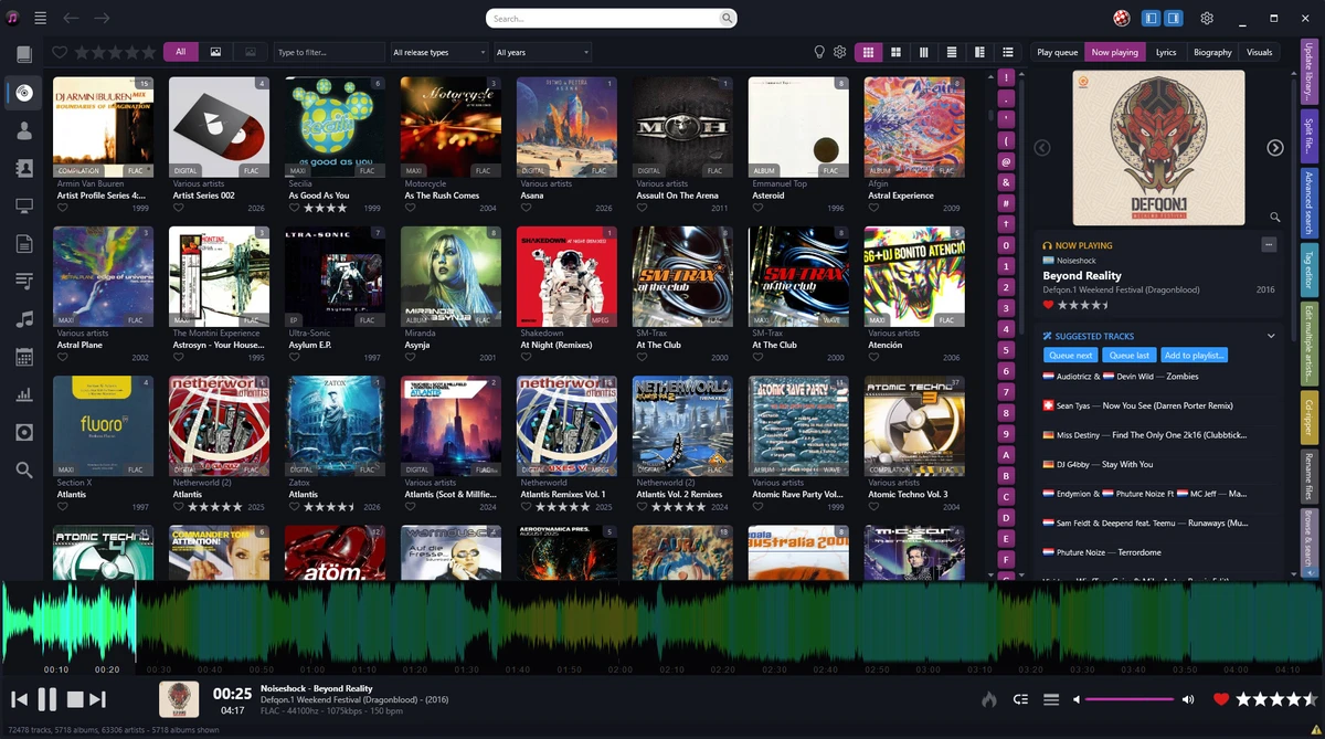 Helium Music Manager screenshot