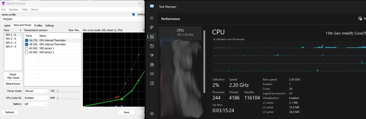 AlienFx Tools screenshot