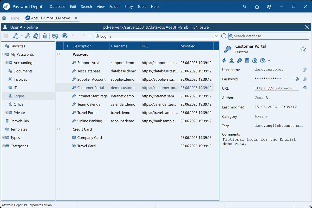 Password Depot screenshot
