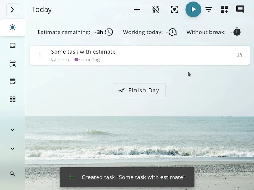 Super Productivity screenshot