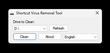 Shortcut Virus Removal Tool screenshot