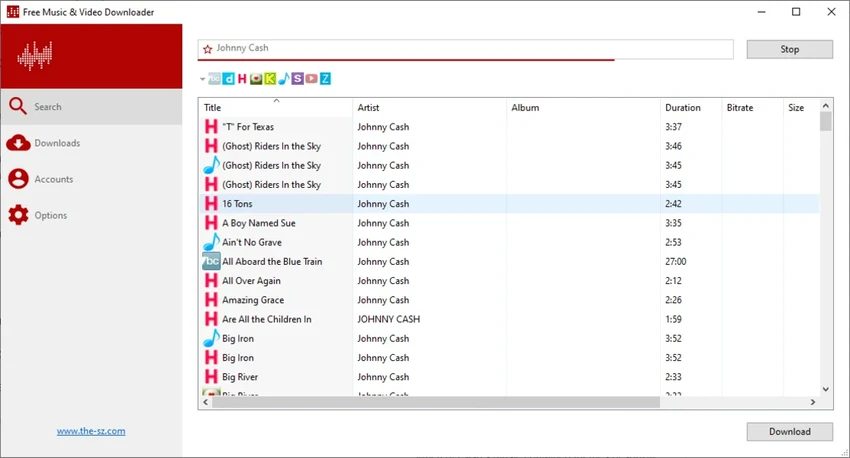 Free Music & Video Downloader screenshot