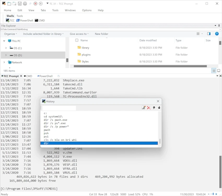Take Command screenshot
