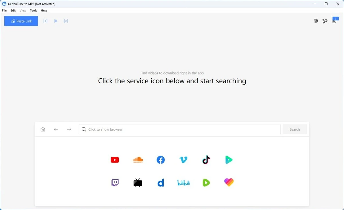 4K YouTube to MP3 screenshot