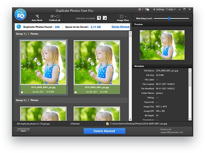 Duplicate Photos Fixer Pro screenshot
