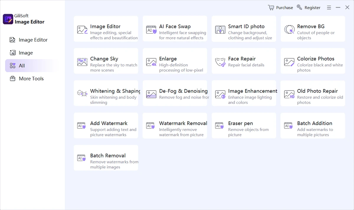 Gilisoft Image Editor screenshot