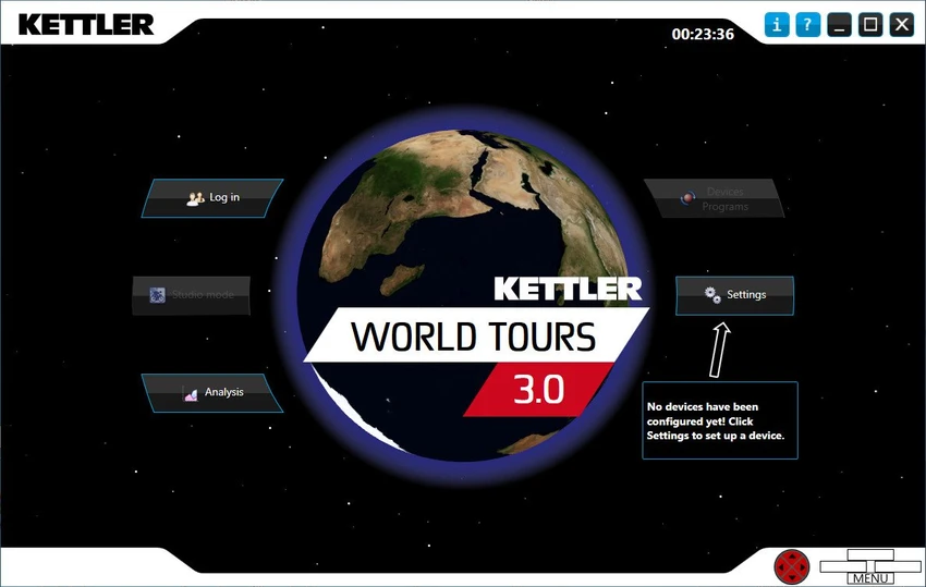 Kettler World Tours screenshot
