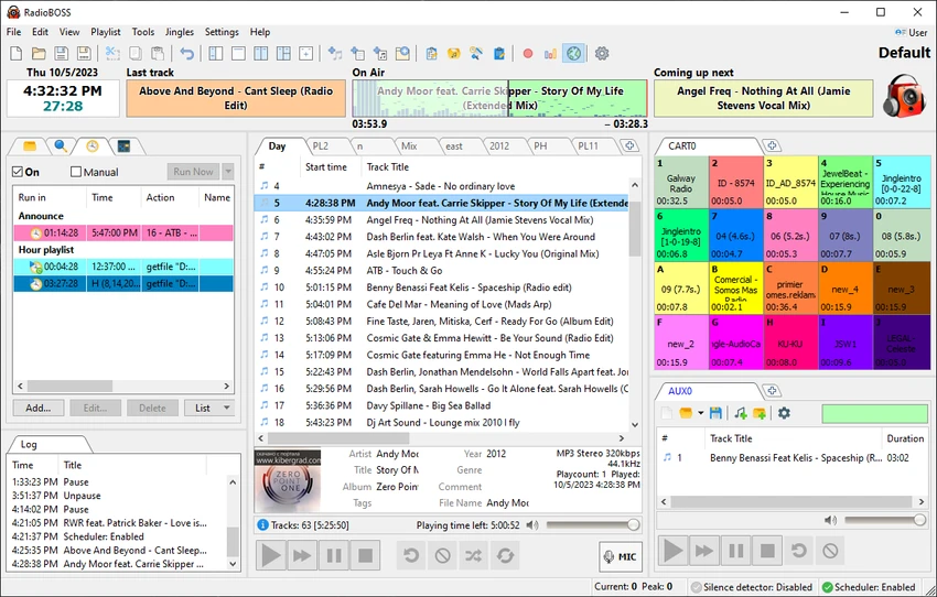 RadioBOSS screenshot