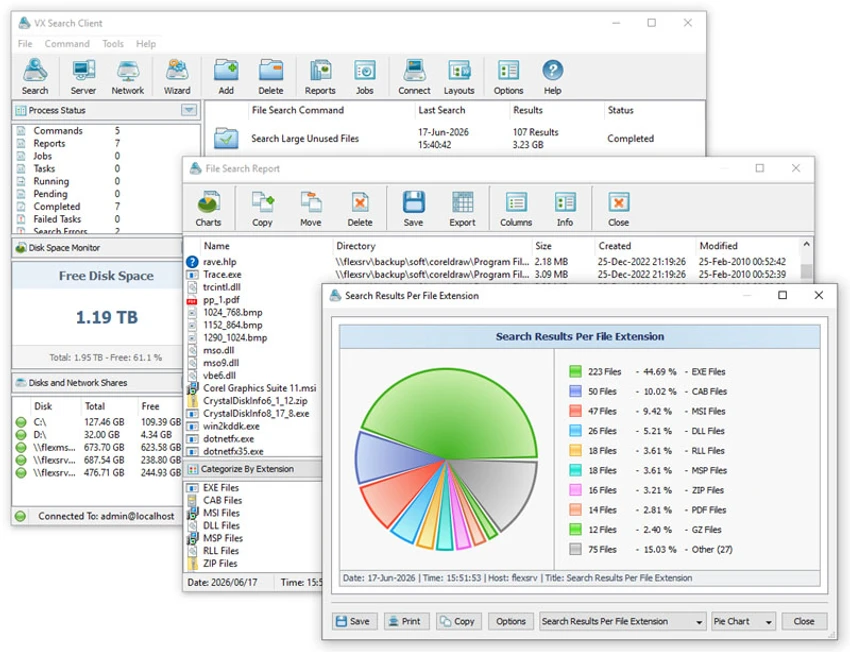 VX Search screenshot
