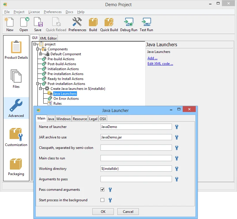 VMware InstallBuilder Enterprise screenshot