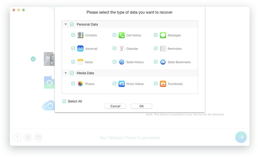 PhoneRescue for iOS screenshot