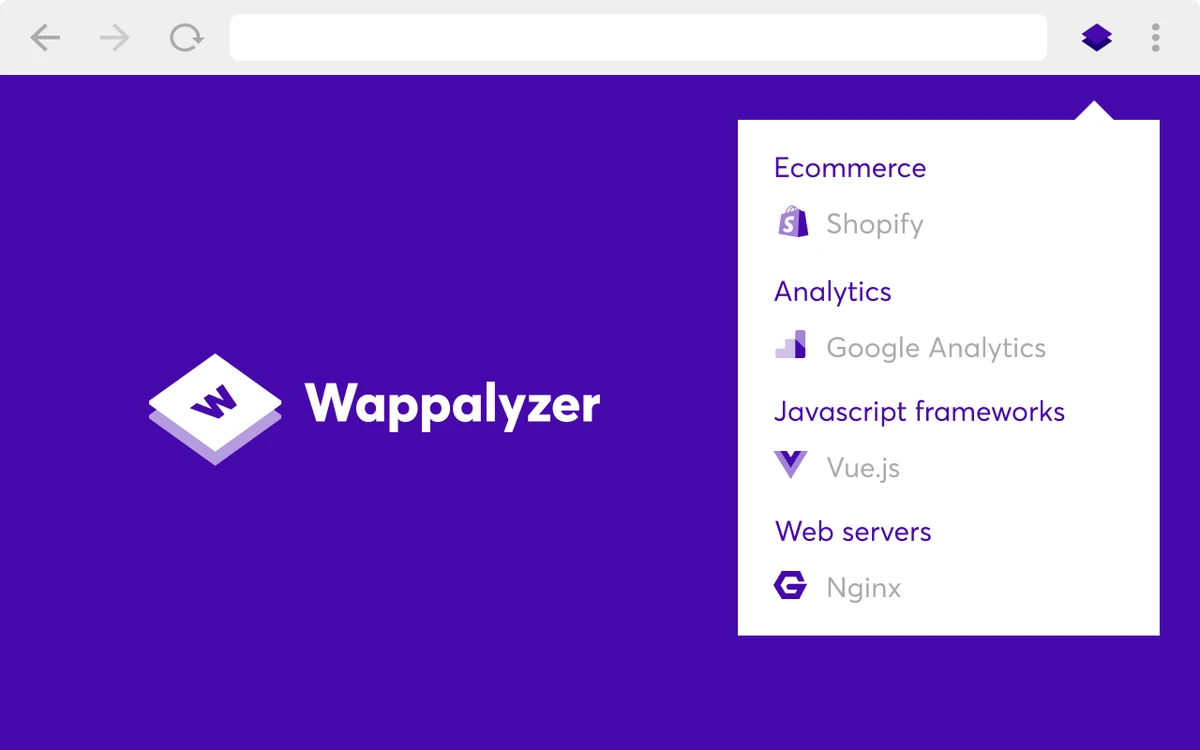 Wappalyzer screenshot